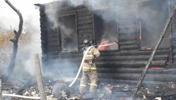 На пожаре в Боровичском районе спасли человека