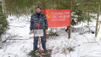 На местах падения советских самолётов в Маловишерском районе установили памятные знаки