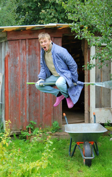 Дачник в мае